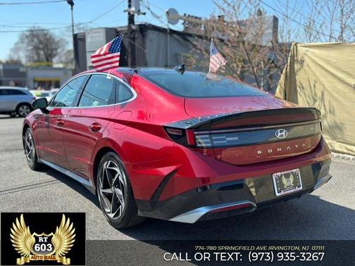 Ultimate red 2024 Hyundai SONATA SEL