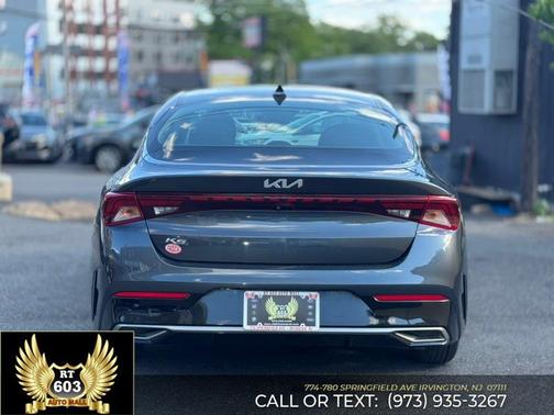 Gravity Gray 2022 Kia K5 LXS