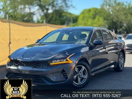Gravity Gray 2022 Kia K5 LXS