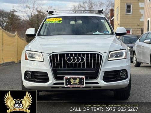 White 2017 Audi Q5 2.0T Premium Plus