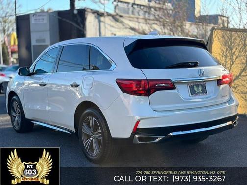 White Diamond Pearl 2017 Acura MDX 3.5L