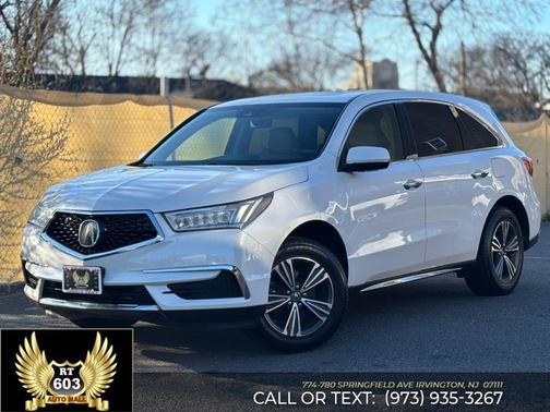 White Diamond Pearl 2017 Acura MDX 3.5L