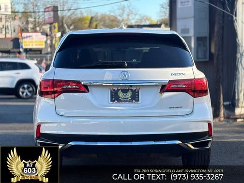 White Diamond Pearl 2017 Acura MDX 3.5L