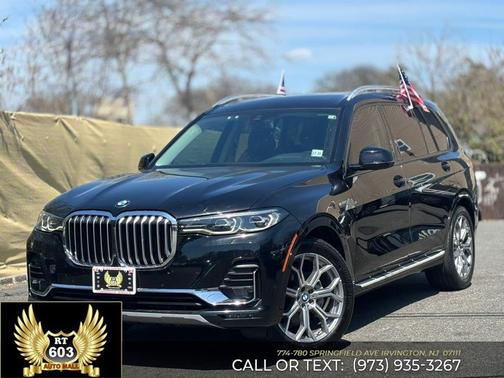 Black 2021 BMW X7 xDrive40i