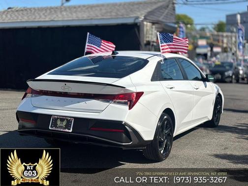 Serenity White 2026 Hyundai ELANTRA Sport