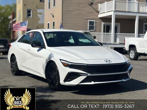 Serenity White 2026 Hyundai ELANTRA Sport