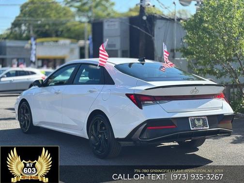 Serenity White 2026 Hyundai ELANTRA Sport