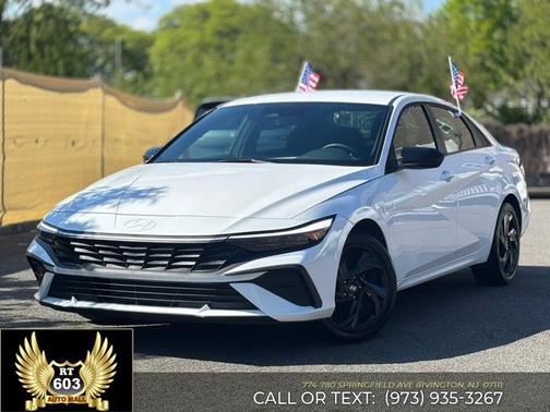 Serenity White 2026 Hyundai ELANTRA Sport