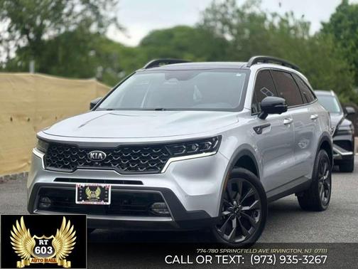 Sparkling Silver 2021 Kia Sorento SX