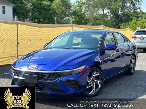 Intense Blue 2024 Hyundai ELANTRA Limited