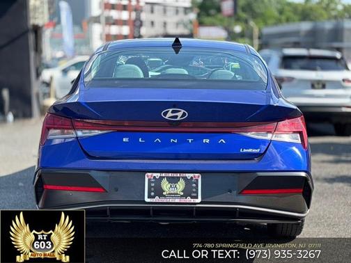Intense Blue 2024 Hyundai ELANTRA Limited