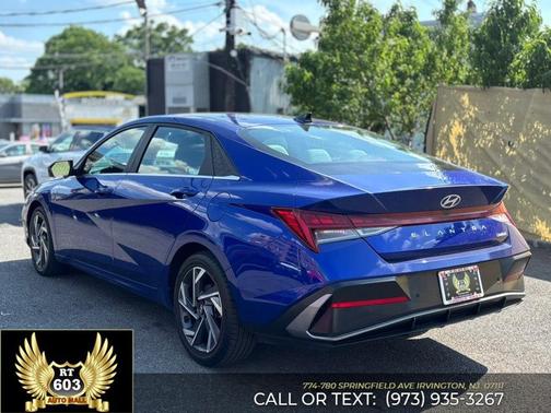 Intense Blue 2024 Hyundai ELANTRA Limited