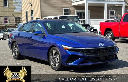 Intense Blue 2024 Hyundai ELANTRA Limited