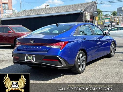 Intense Blue 2024 Hyundai ELANTRA Limited