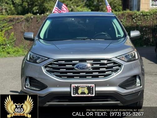 Iconic Silver Metallic 2023 Ford Edge Titanium