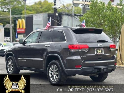 Granite Crystal Metallic Clearcoat 2015 Jeep Grand Cherokee Limited