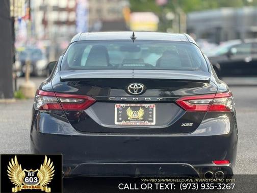 Midnight Black Metallic 2024 Toyota Camry XSE