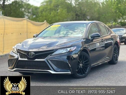 Midnight Black Metallic 2024 Toyota Camry XSE