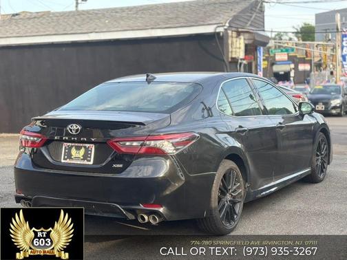 Midnight Black Metallic 2024 Toyota Camry XSE