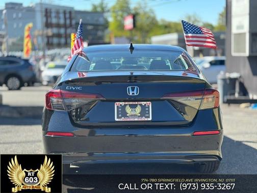 Crystal Black Pearl 2025 Honda Civic LX