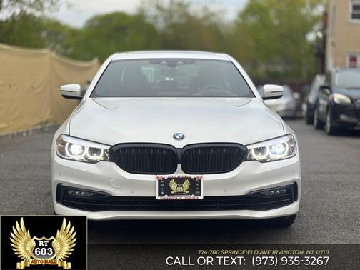 White 2018 BMW 530 xDrive