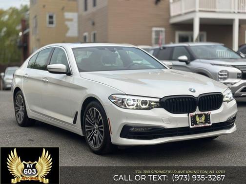 White 2018 BMW 530 xDrive