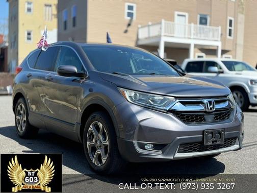 Gray 2018 Honda CR-V EX
