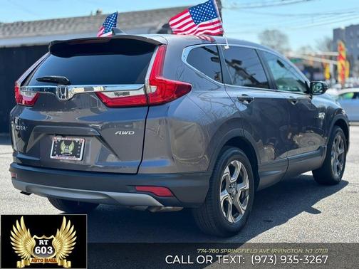 Gray 2018 Honda CR-V EX
