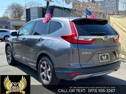 Gray 2018 Honda CR-V EX
