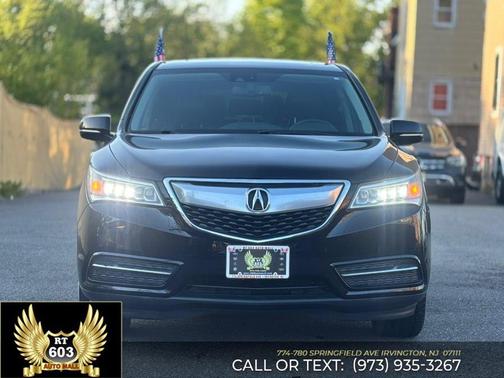 Crystal Black Pearl 2014 Acura MDX 3.5L