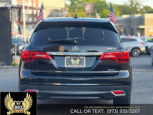 Crystal Black Pearl 2014 Acura MDX 3.5L