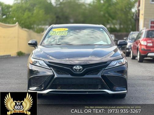 Midnight Black Metallic 2023 Toyota Camry SE