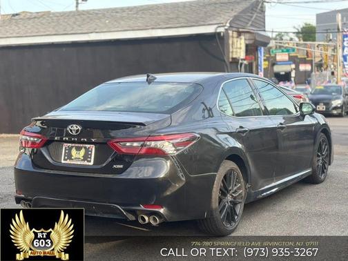 Midnight Black Metallic 2023 Toyota Camry SE