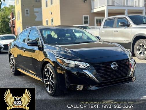 Super Black 2025 Nissan Sentra SR