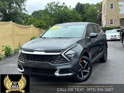 Gravity Gray 2023 Kia Sportage Hybrid LX