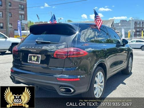 Black 2017 Porsche Cayenne Platinum Edition