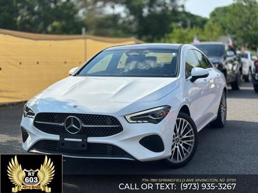 White 2025 Mercedes-Benz CLA 250 Base Sedan