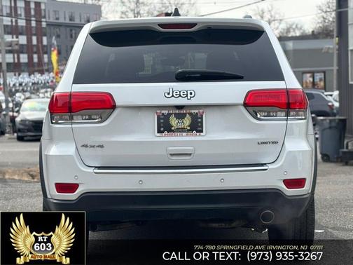 Bright White Clearcoat 2018 Jeep Grand Cherokee Limited