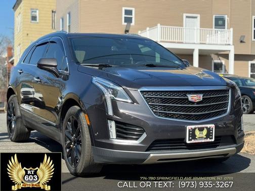 Stellar Black Metallic 2017 Cadillac XT5 Platinum