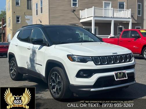 Bright White Clearcoat 2025 Jeep Compass Limited