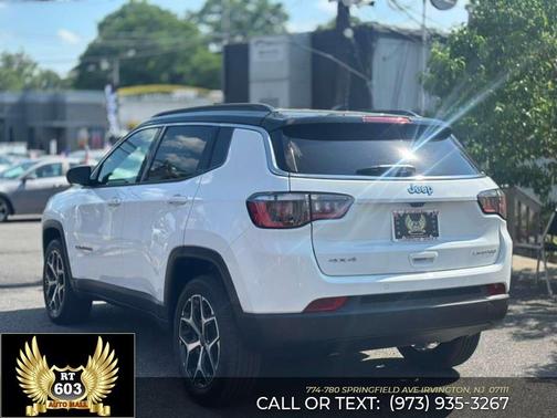Bright White Clearcoat 2025 Jeep Compass Limited