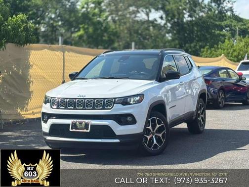 Bright White Clearcoat 2025 Jeep Compass Limited