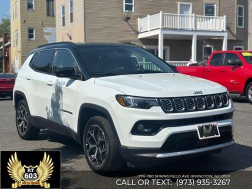 Bright White Clearcoat 2025 Jeep Compass Limited