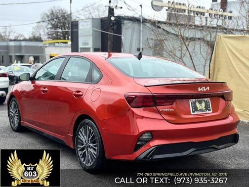 Fire Orange 2023 Kia Forte GT-Line
