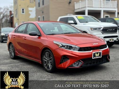 Fire Orange 2023 Kia Forte GT-Line