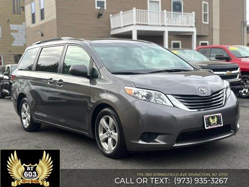 Predawn Gray Mica 2015 Toyota Sienna LE