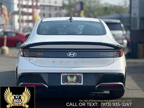 Serenity White 2024 Hyundai SONATA SEL