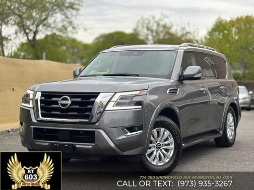 Gun Metallic 2024 Nissan Armada SV 4WD