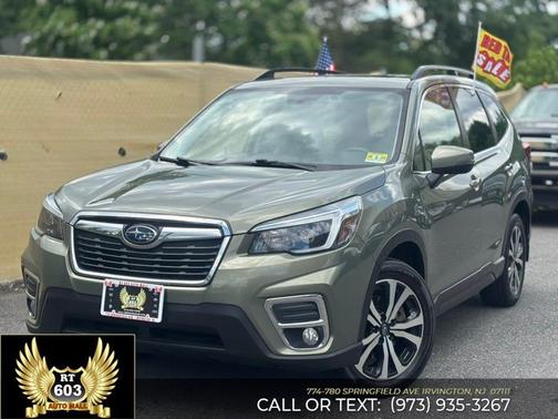 Jasper Green Metallic 2021 Subaru Forester Limited