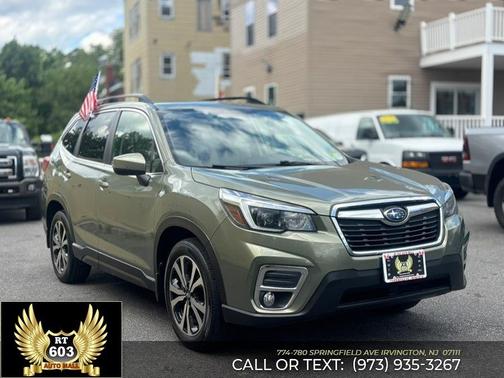 Jasper Green Metallic 2021 Subaru Forester Limited